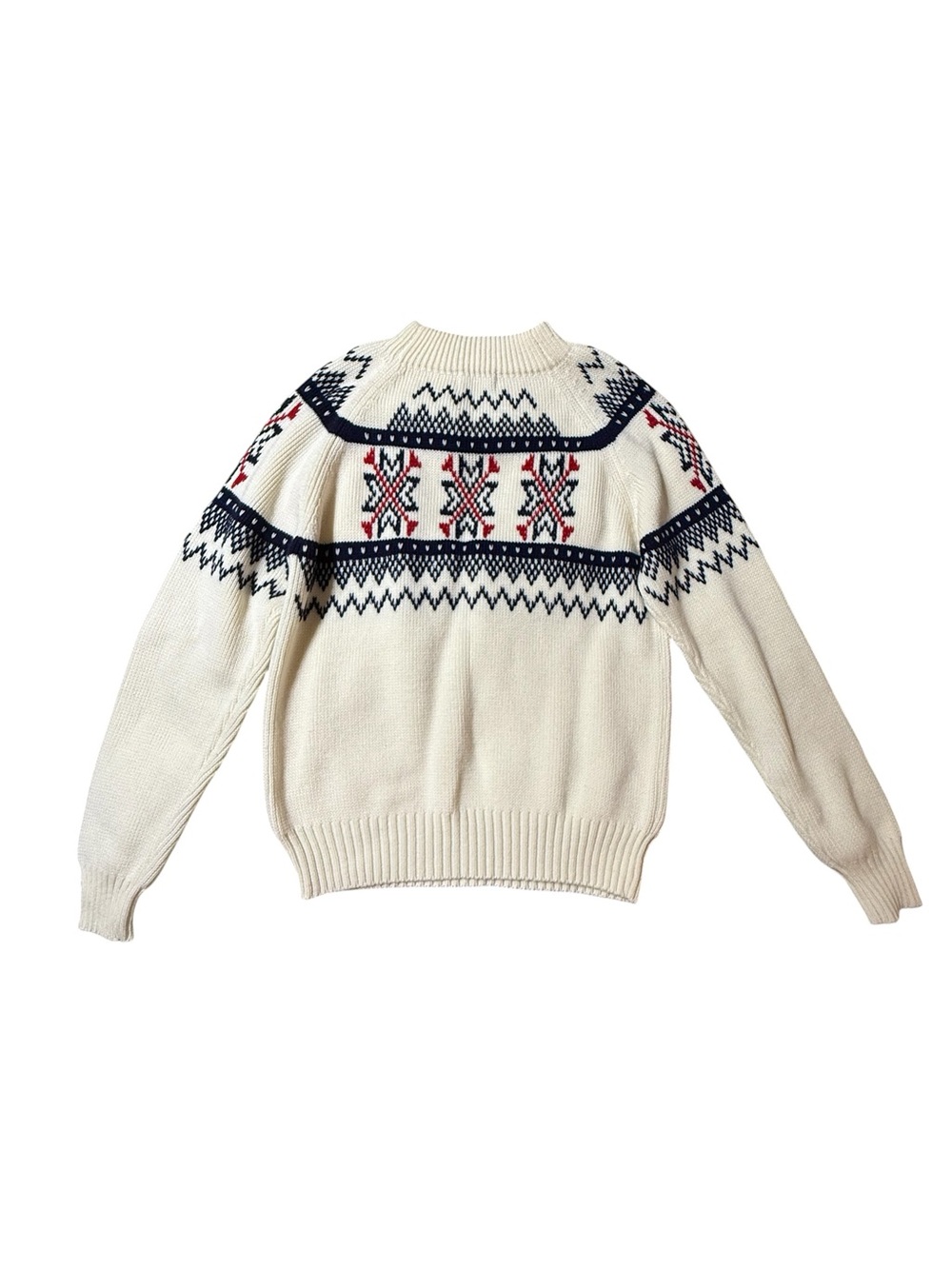 Vintage JC Penney Sweater Mens Small Nordic Winter Acrylic Pullover 80s Holiday - Picture 3 of 3